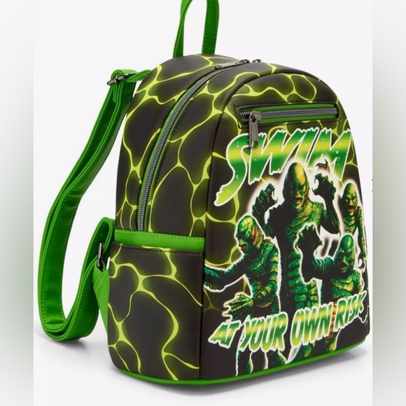 Green Monster Graphic Backpack main image 4